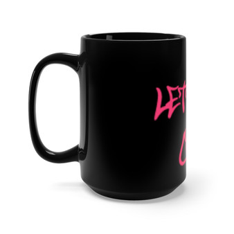 Lettys Black Mug 15oz