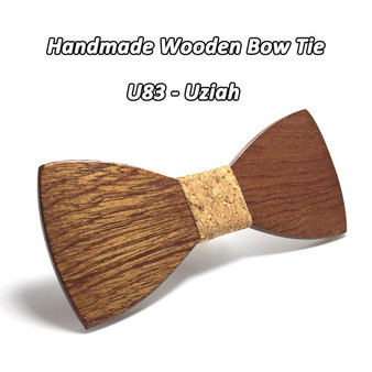 Style Handmade Wooden Bow Tie