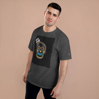 Dia de los Muertos - Champion Brand T-Shirt