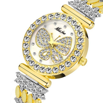 MISSFOX Butterfly Women Watches Luxury Brand