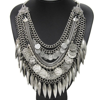Ethnic Tribe Inspired Tassel Necklace