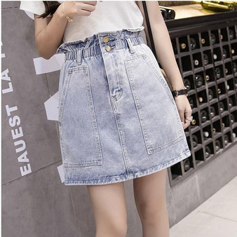 Elastic Waist Summer Skirt