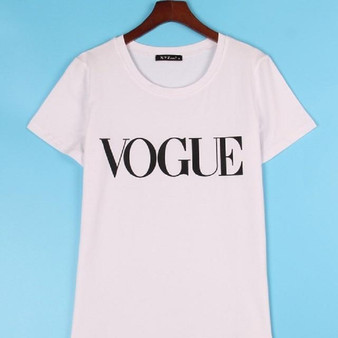 Vogue Printed T Shirt