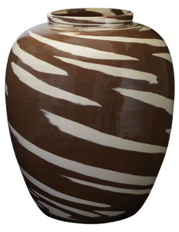 Brown Caramel Tiger Churn - Style: 7330628