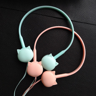 Cute Mini Kitty Headphones