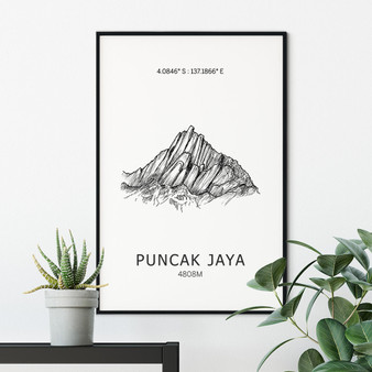 Puncak Jaya Seven Summits Poster