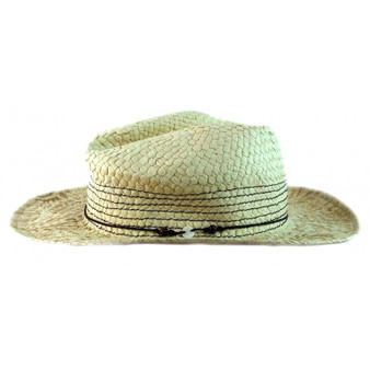 New Acorn Womens Western Straw Cowboy Cowgirl Hat Cap Natural A31032 One Size