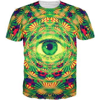 Peppermint Eye Psychedelic T-Shirt
