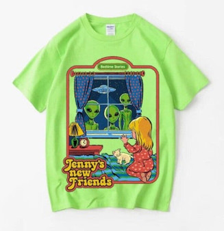 Neighborhood Watch 'Jenny's Friends are Aliens' T-Shirt