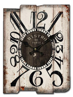 Rustic Wall Clock, Beach Style