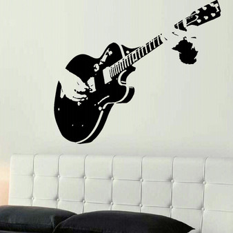 Guitar Music Wall Sticker