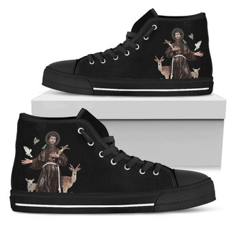 St. Francis of Assisi Women's High Top Shoes