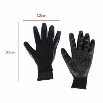 Pet Shedding Grooming Glove (One Pair)