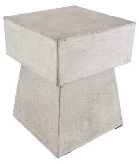 Mushroom Stool In Polished Concrete - Style: 7825388
