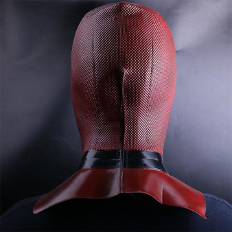 Deadpool Cosplay Superhero Latex Helmet Halloween Party Props