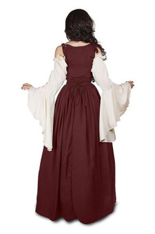 BFJFY Women's Halloween Cosplay Costume Renaissance Medieval Dress