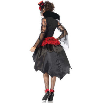 BFJFY Women Midnight Mistress Costume Vampire Cosplay For Halloween