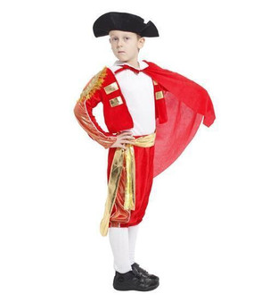 BFJFY Halloween Kids Matador Cosplay Costume Fancy Dress For Boys