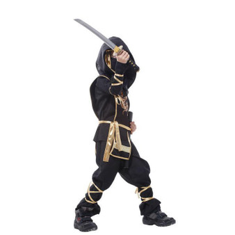BFJFY Halloween Boy's Martial Arts Ninja Costume Ninja Cosplay Costume