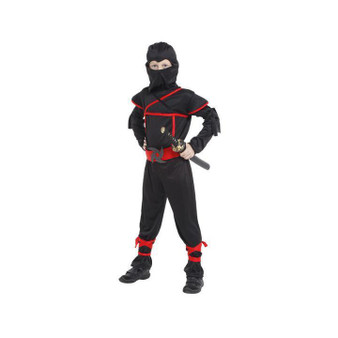 BFJFY Halloween Boys Ninja Costume Warrior Cosplay Fancy Dress