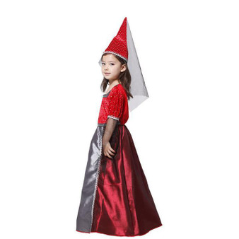 BFJFY Girls Medieval Princess Renaissance Juliet Halloween Costume