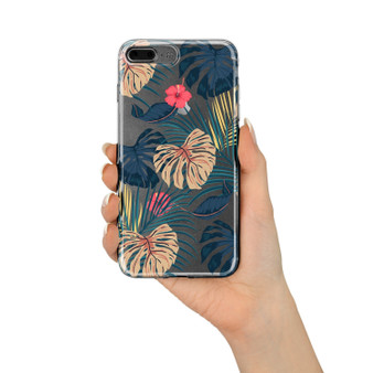 New Day Monstera - Clear Phone Case Cover