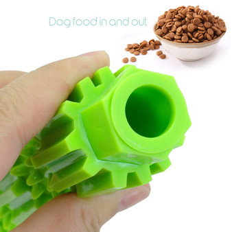 Interactive Rubber Dog Toys Pet Puppy Playing Feeding Food Toys Chew Biting Toy For Small Dogs Pets Teeth Cleaning BiteResistant