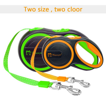 Dog Leash Retractable Automatic Dog Leash Pet Puppy Extending Walking Lead Running Leashes Rope For Small Medium Dogs 3m 5m