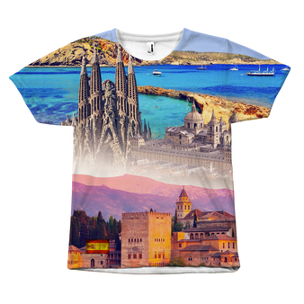 Spain Landmarks Unisex T-Shirt