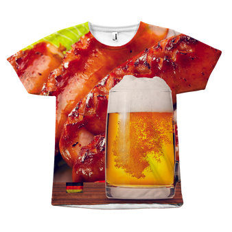 German Sausage and Beer Unisex T-Shirt