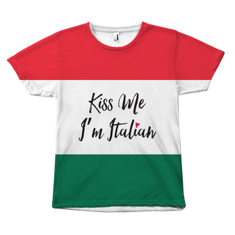 Kiss Me, I'm Italian Unisex T-Shirt