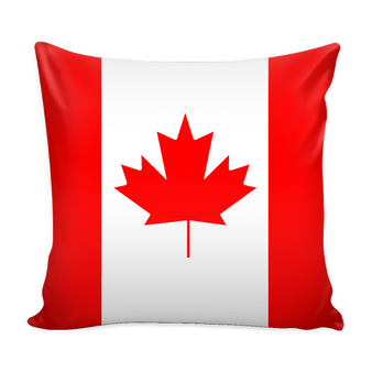 Canadian Flag Decorative Pillow Case