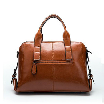 Handbags women real cow leather genuine bags totes messenger designer luxury brand