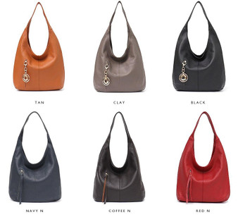 Handbags women's fashion tote genuine leather bag luxury brand cowhide hobo shoulder pillow