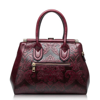 Handbags women's famous brand design fashion genuine leather vintage