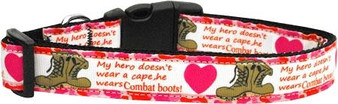 Combat Boots Nylon Cat Collar