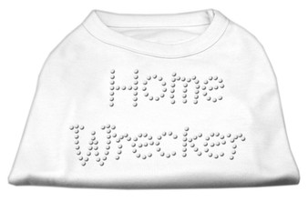 Home Wrecker Rhinestone Shirts White