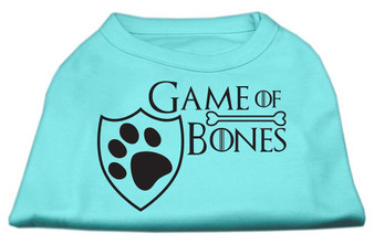 Game Of Bones Screen Print Dog Shirt