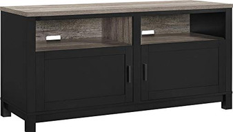Ameriwood Home Carver TV Stand for TVs up to 60" Wide, Black
