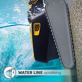 Dolphin Triton PS Automatic Robotic Pool Cleaner with Extra-Large Filter Basket and Superior Scrubbing Power, Ideal for In-ground Swimming Pools up to 50 Feet.