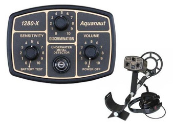 Fisher 1280-X Aquanaut Metal Detector with 10" Search Coil