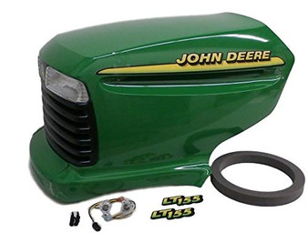 John Deere Complete Hood Kit - AM131759 AM132530 - LT155