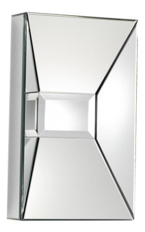 Clear 25.5 x 15.75 Pentallica Rectangular Wood Frame Mirror - Style: 7317412