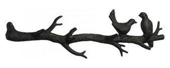 Canyon Bronze 9.5in. Bird Branch Coat Hook - Style: 7314122