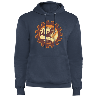 Welder working retro hoodie