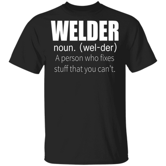 Welder Definition T-shirt