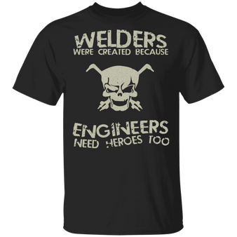 Welder hero t-shirt