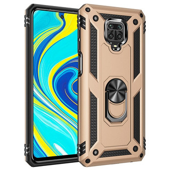 For Xiaomi Redmi Note 9S Case Shockproof Armor Stand Holder Car Ring Phone Case for Redmi Note 9 Pro Max Back Cover