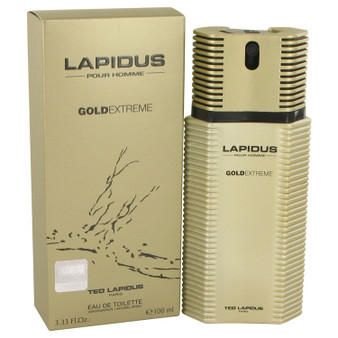Lapidus Gold Extreme by Ted Lapidus Eau De Toilette Spray 3.4 oz (Men)