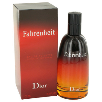 FAHRENHEIT by Christian Dior Eau De Toilette Spray 3.4 oz (Men)